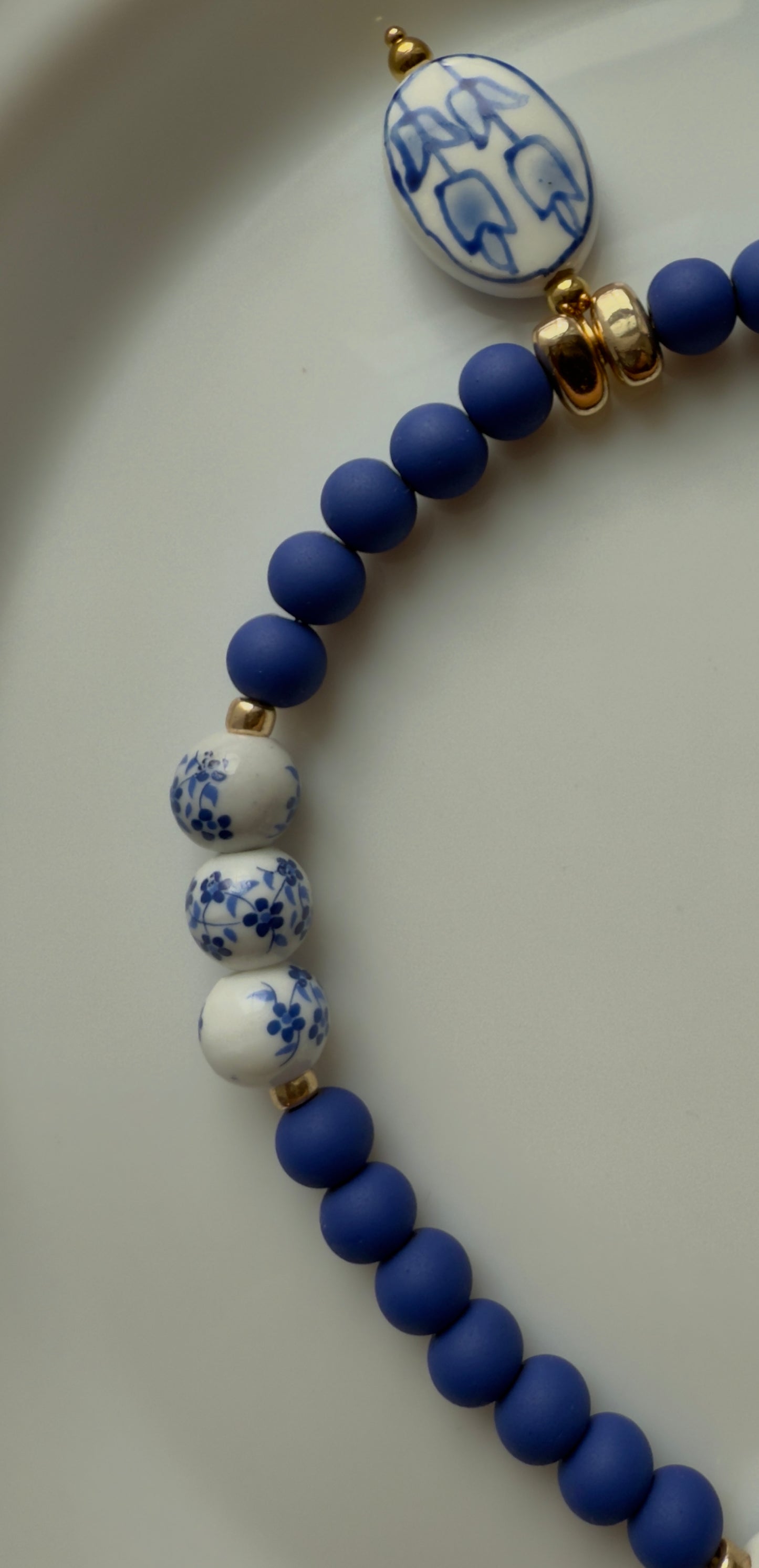 Delft Bloom Necklace